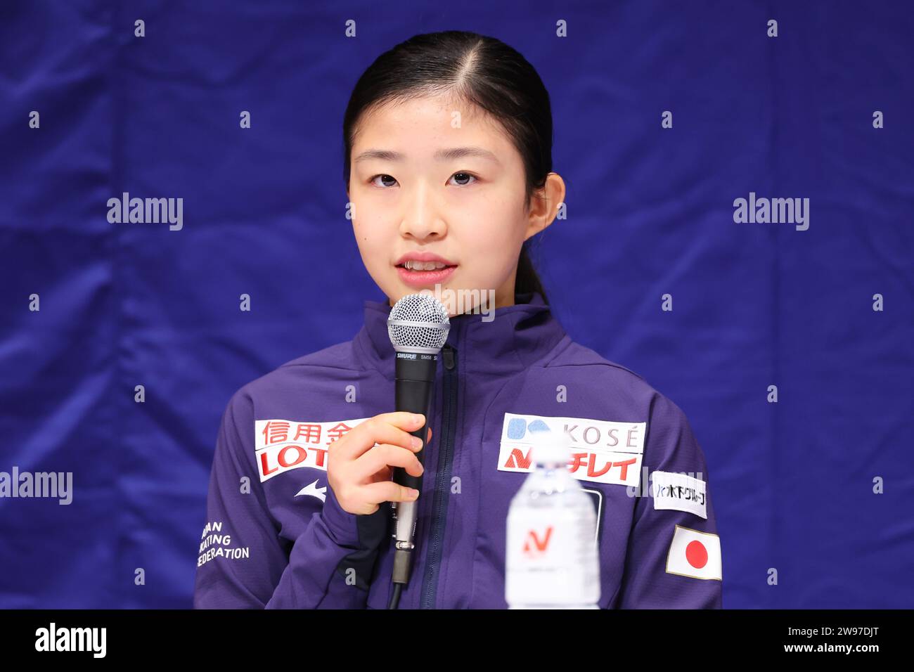 Nagano, Japan. 25th Dec, 2023. Mone Chiba Figure Skating Japan Figure