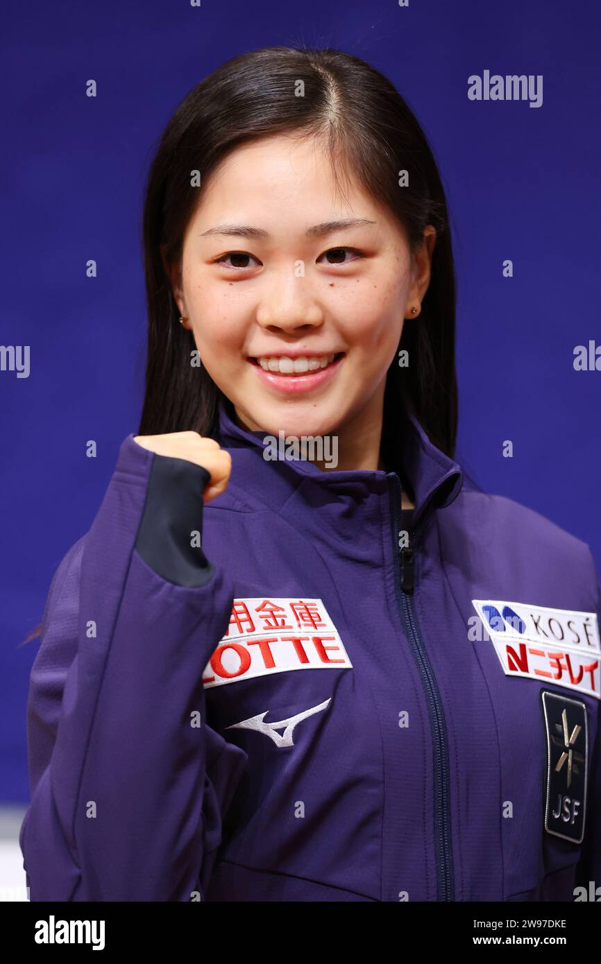 Nagano, Japan. 25th Dec, 2023. Hana Yoshida Figure Skating Japan Figure Skating Championships
