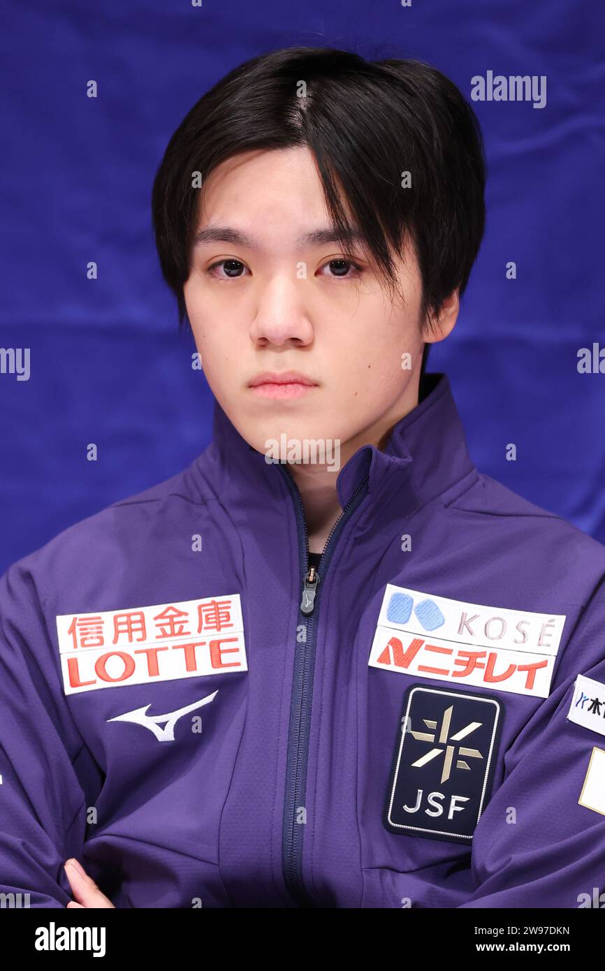 Nagano, Japan. 25th Dec, 2023. Shoma Uno Figure Skating Japan Figure