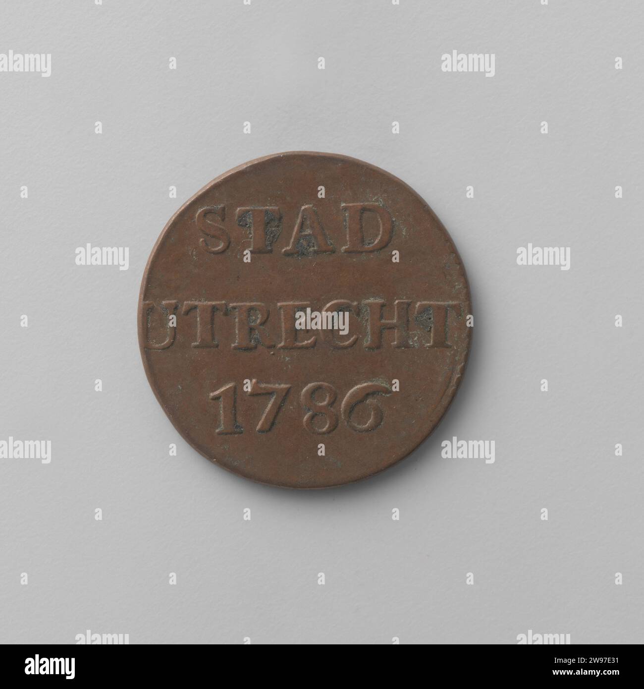 Dang of the city of Utrecht, 1786, City of Utrecht, 1786 coin Copper ...