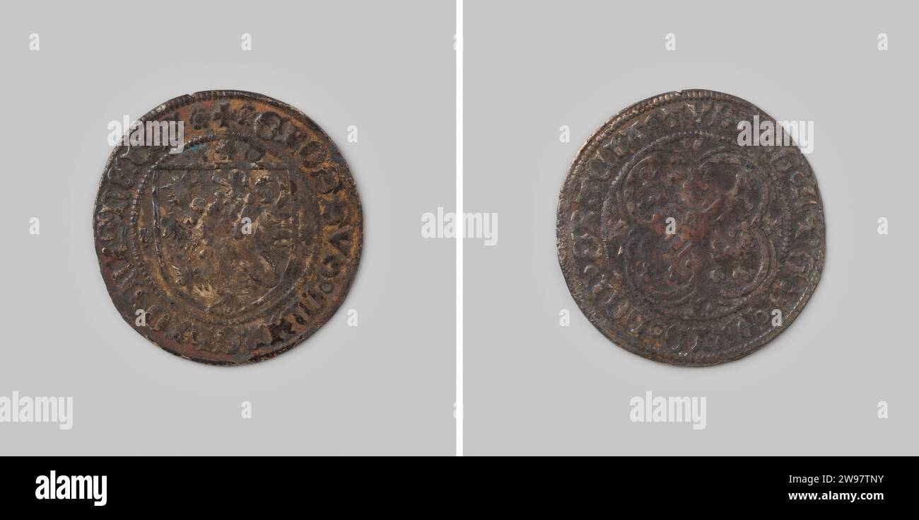 Thuringian Groschen uit Saksen van Friedrich the Armedible ,? -1428 ...