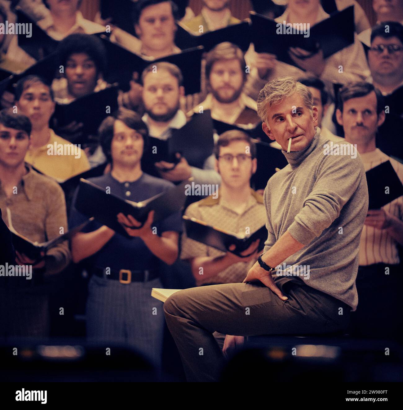 BRADLEY COOPER in MAESTRO (2023), directed by BRADLEY COOPER. Credit ...