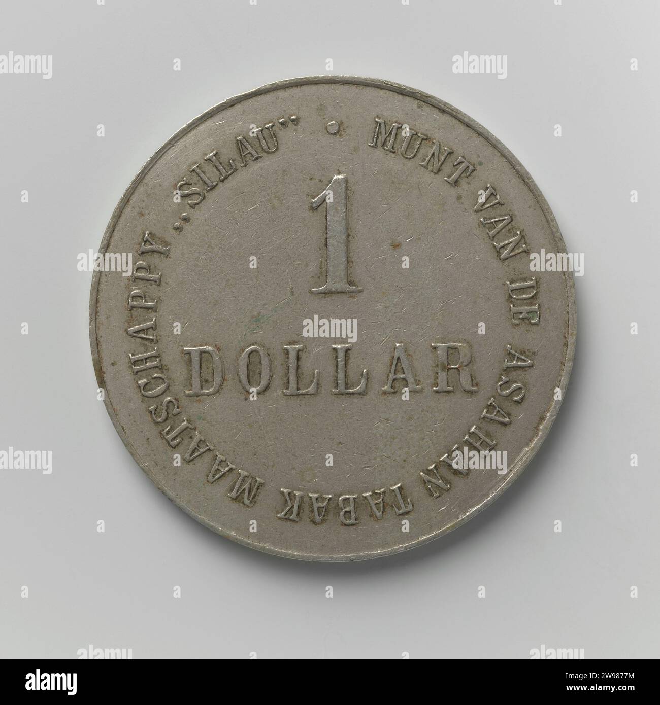 Dollar for Plantage Silau ,, 1875 - 1925 monetary tokens. bar money ...