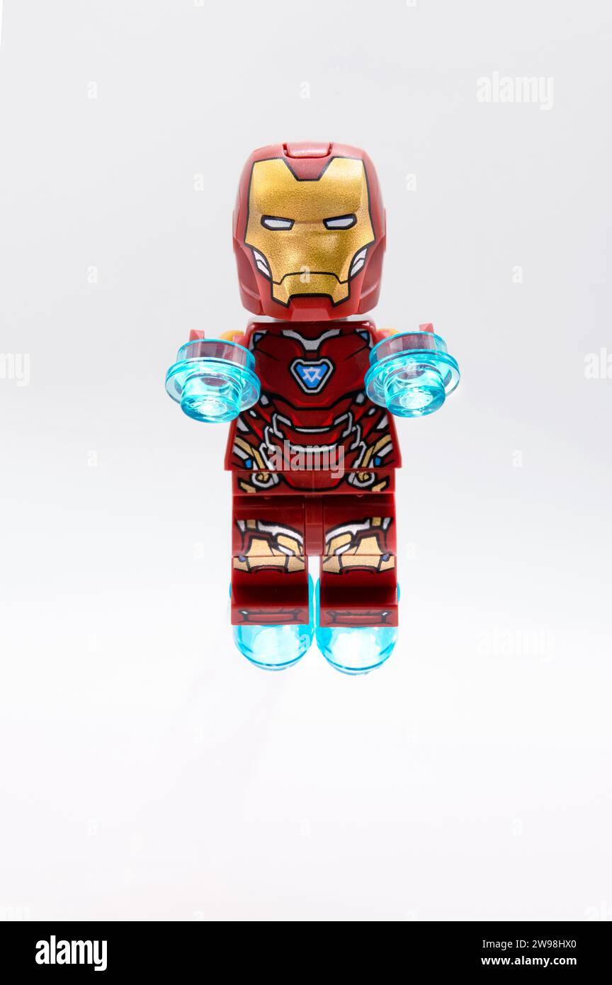 Blue Ocean Super Heroes Iron Man Minifigure Foil Pack Set 242002 Insaccato 0 300x225