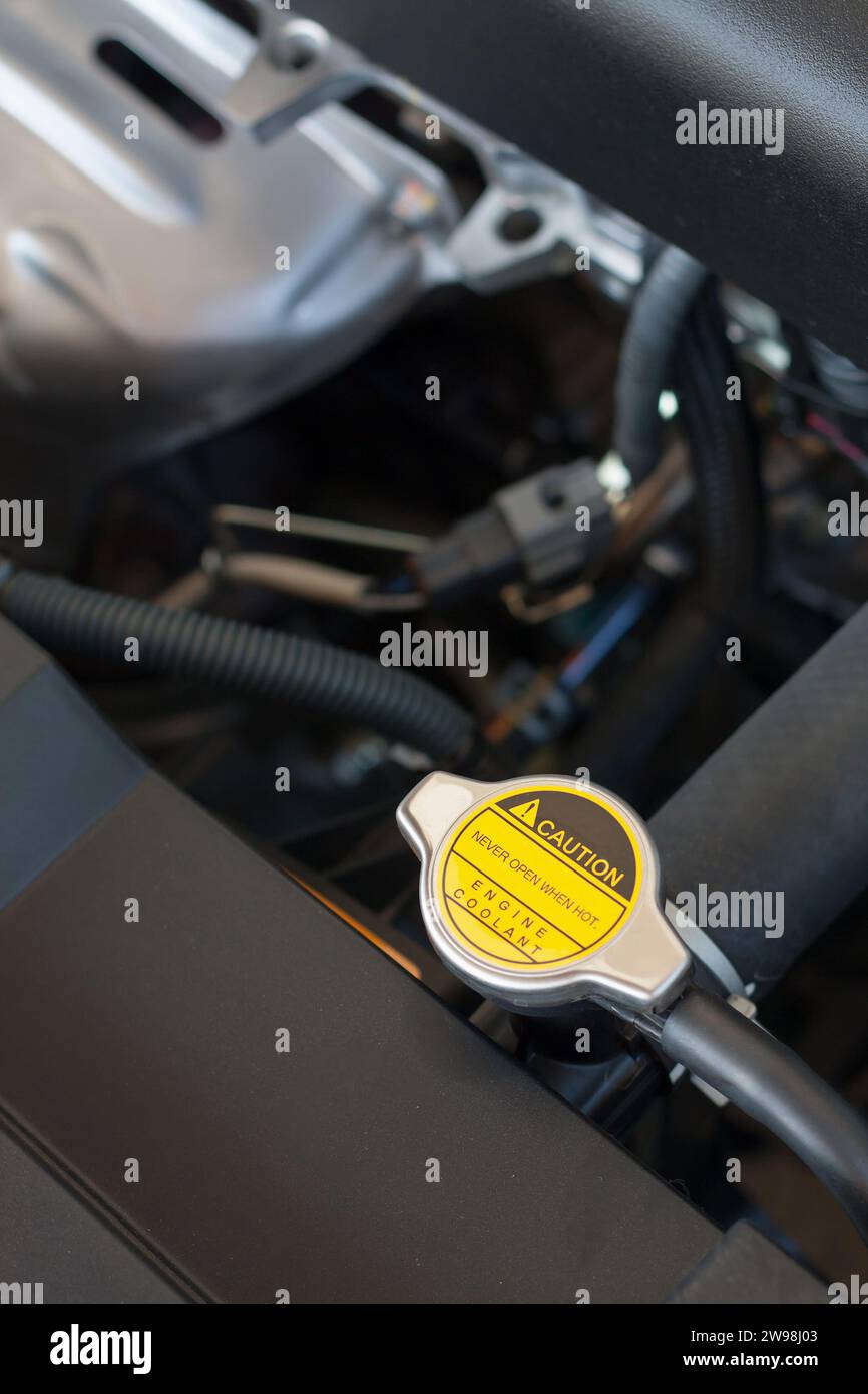 coolant system in the car Stock Photo - Alamy