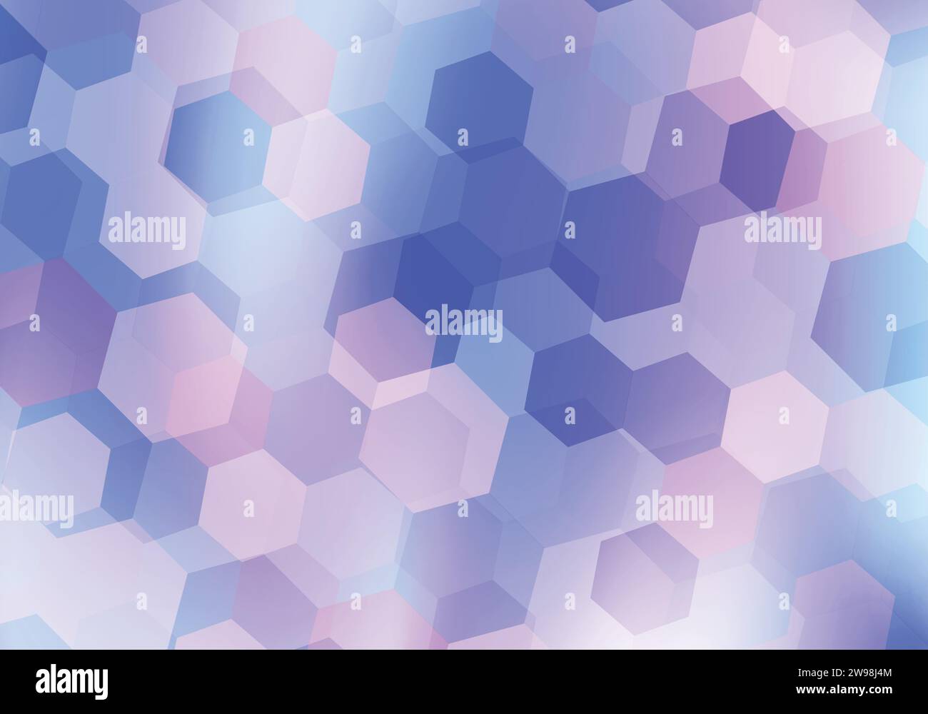 Gradient hexagonal background. Vector illustration. Abstract background ...