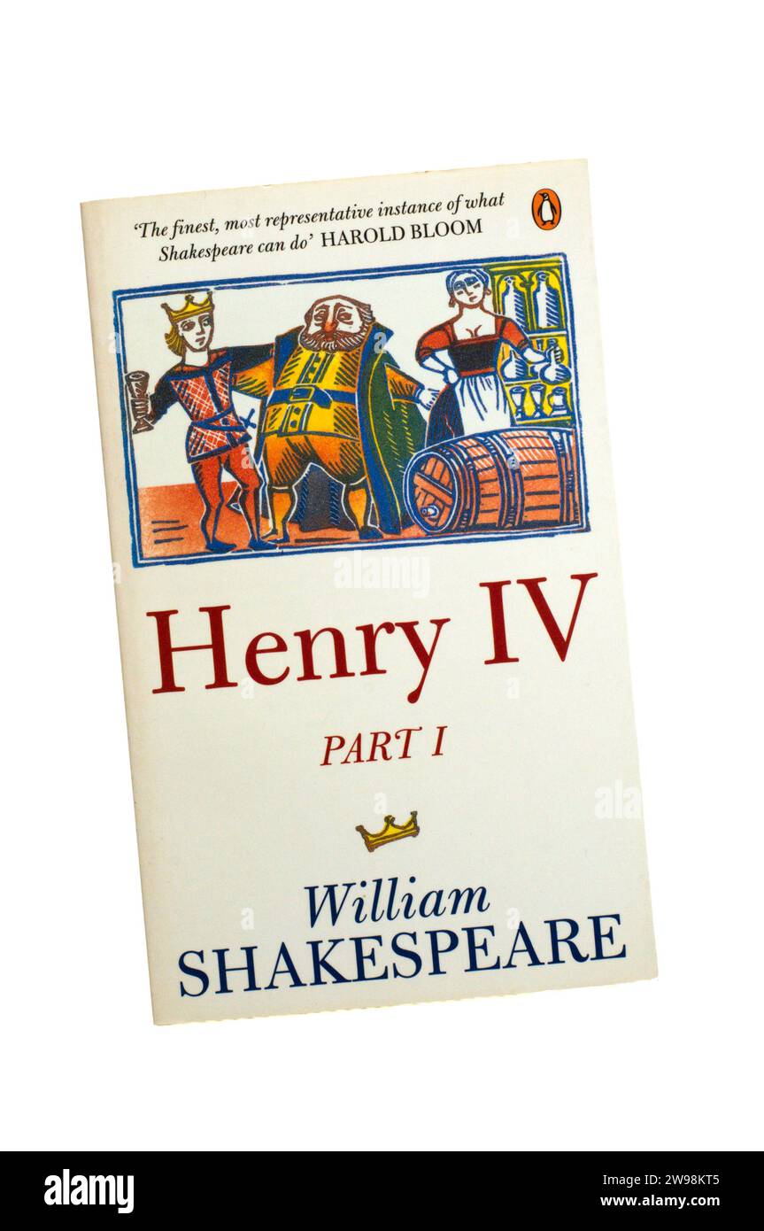 Penguin paperback copy of Henry IV Part I by William Shakespeare. Stock Photo
