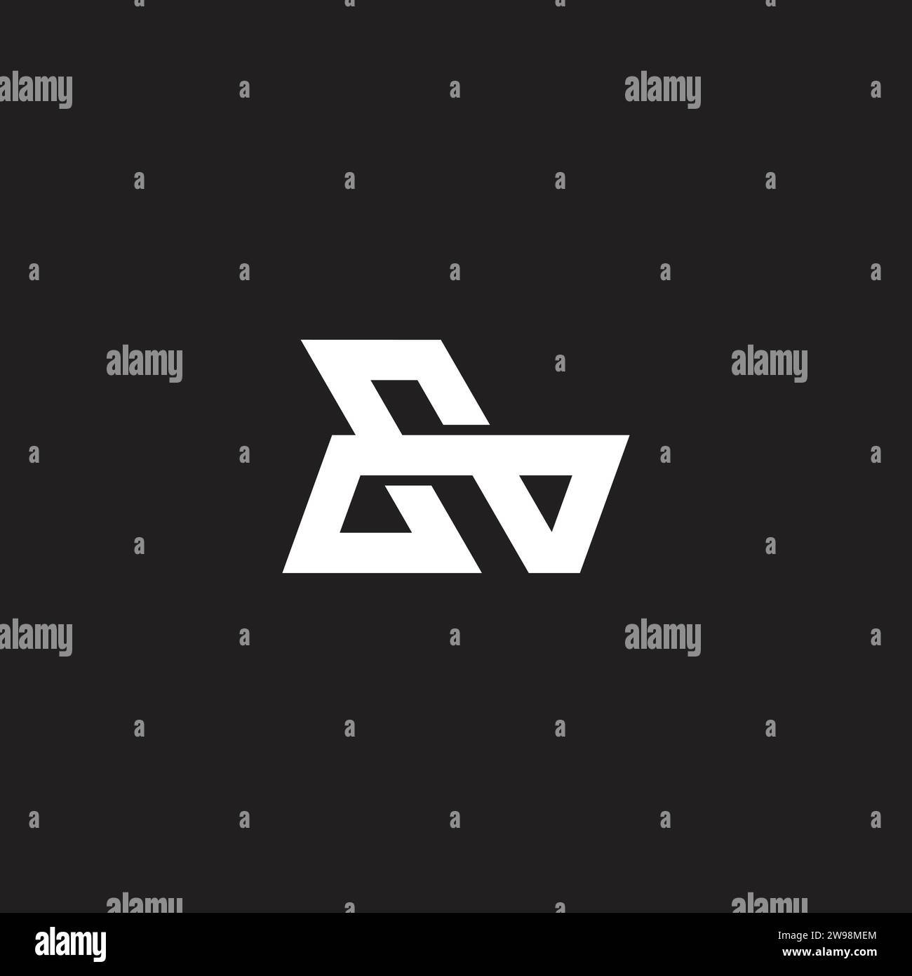 letter db infinity geometric line logo vector Stock Vector Image & Art ...