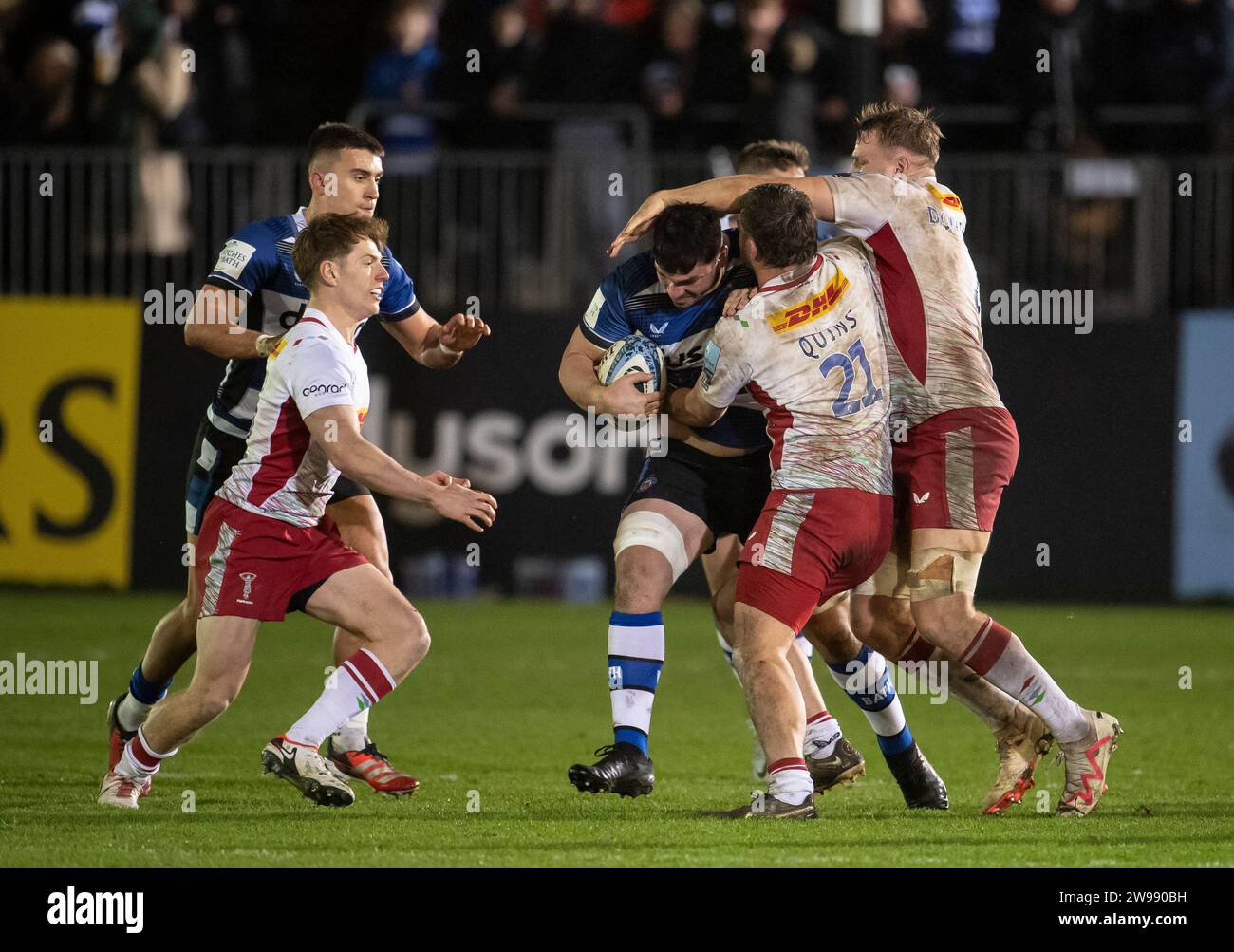 Bath Rugby Jaco Coetzee in action during the Bath Rugby vs Harlequins