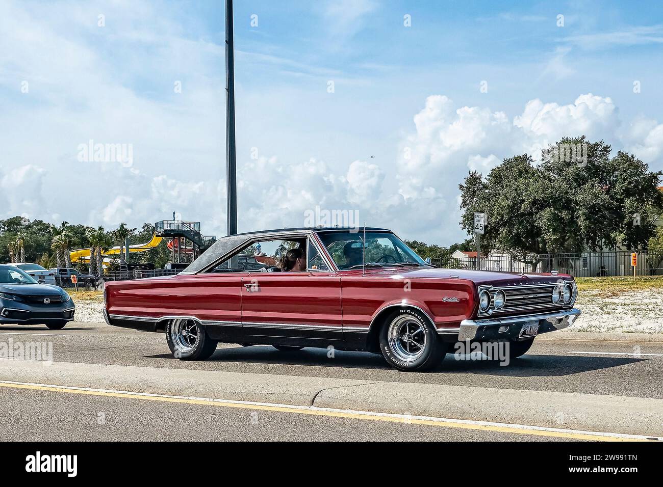 Gulfport, MS October 05, 2023 Wide angle side view of a 1967