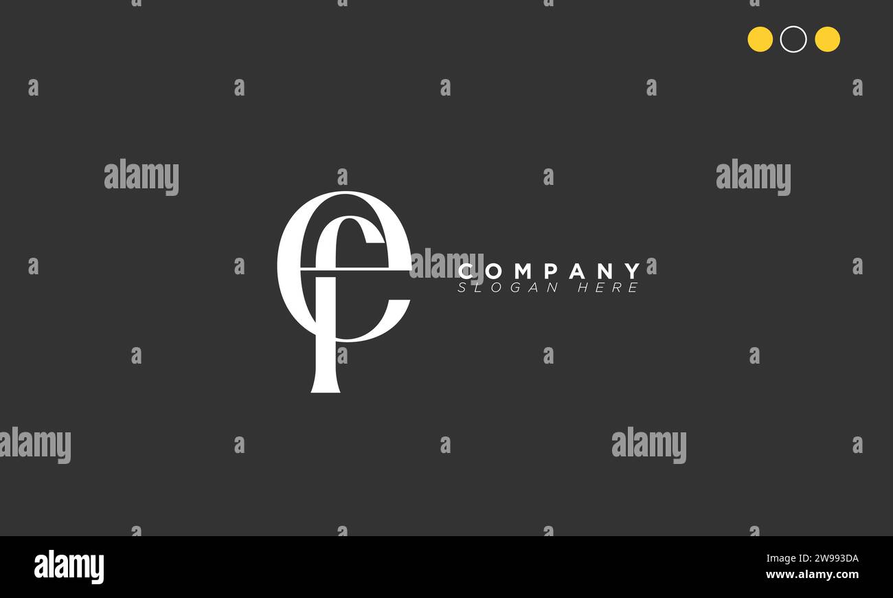 FE Alphabet letters Initials Monogram logo Stock Vector