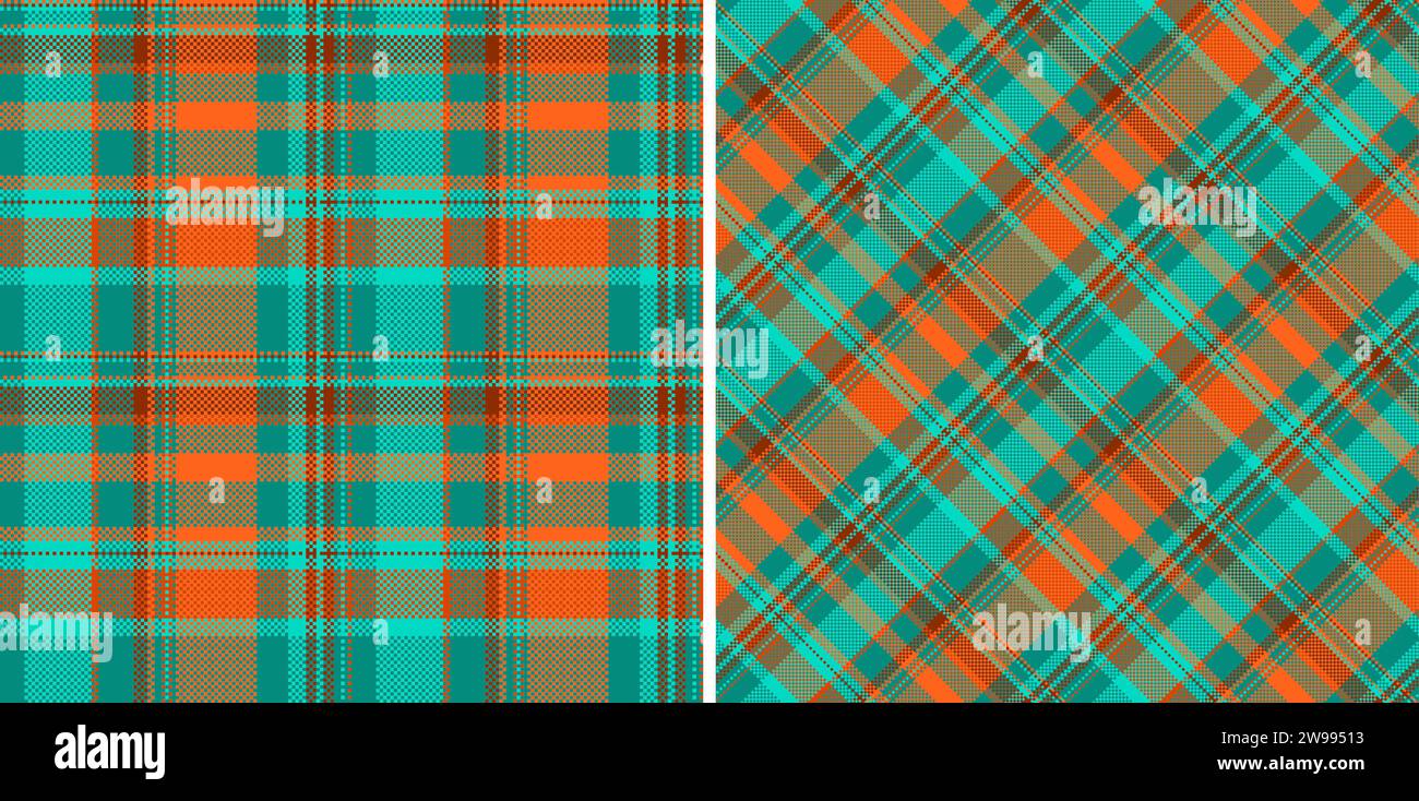 Check texture seamless of background tartan textile with a fabric ...