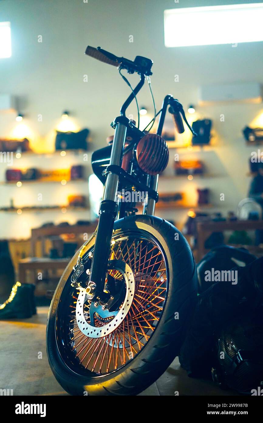 Motorcycle backdrop hi-res stock photography and images - Alamy