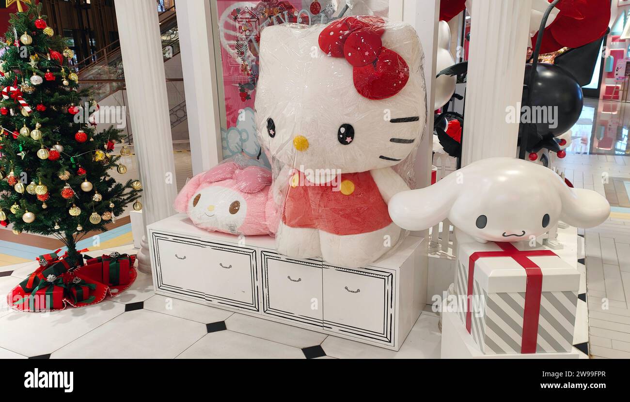 SHANGHAI, CHINA - DECEMBER 21, 2023 - Authentic Sanrio Gift Gate ...