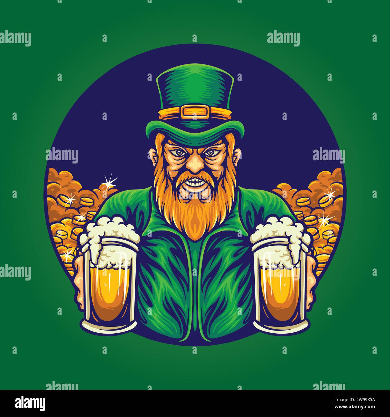 st paddys day vector art