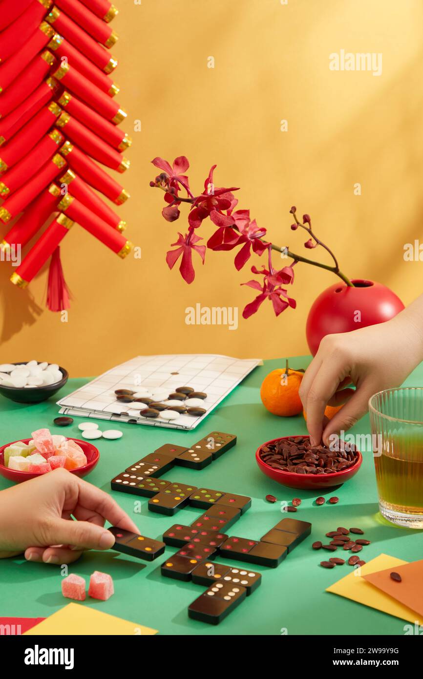 String of firecrackers hi-res stock photography and images - Alamy