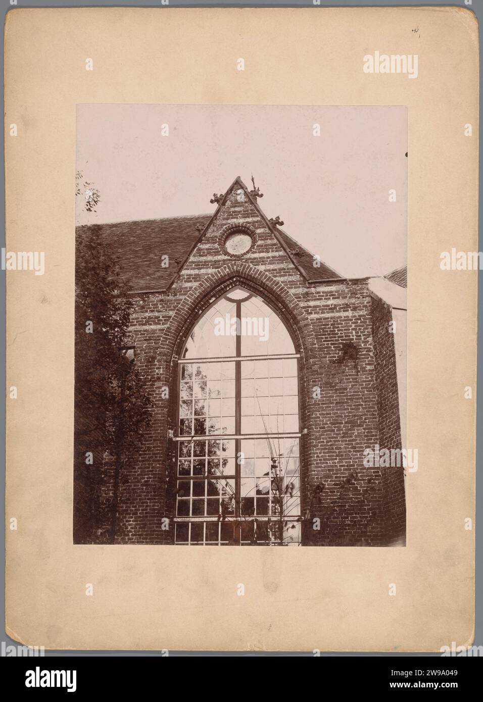 1875 Window Choir window of the old Sint-Nicolaaskerk in IJsselstein, c. 1875 - c ...