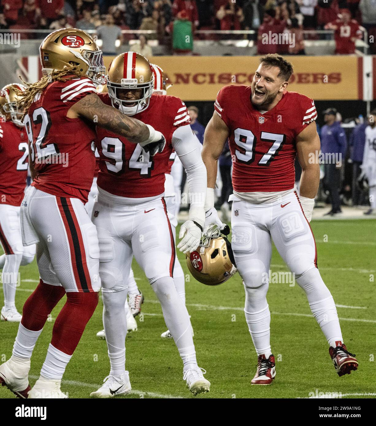 Nick bosa chase young hi-res stock photography and images - Alamy