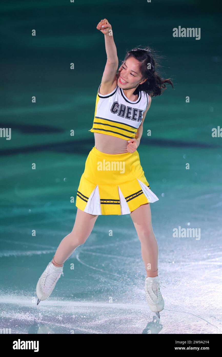 Nagano, Japan. 25th Dec, 2023. Hana Yoshida Figure Skating All Japan Medalist on Ice 2023 at