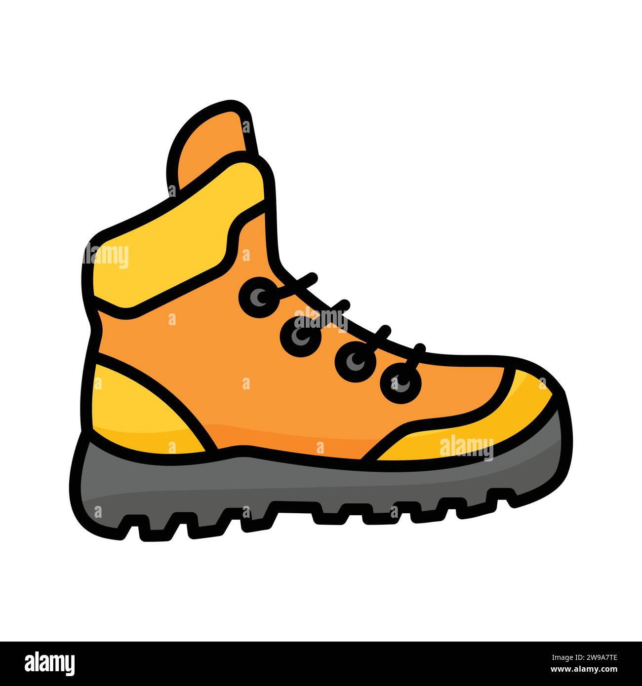 Hiking shoes vector hotsell