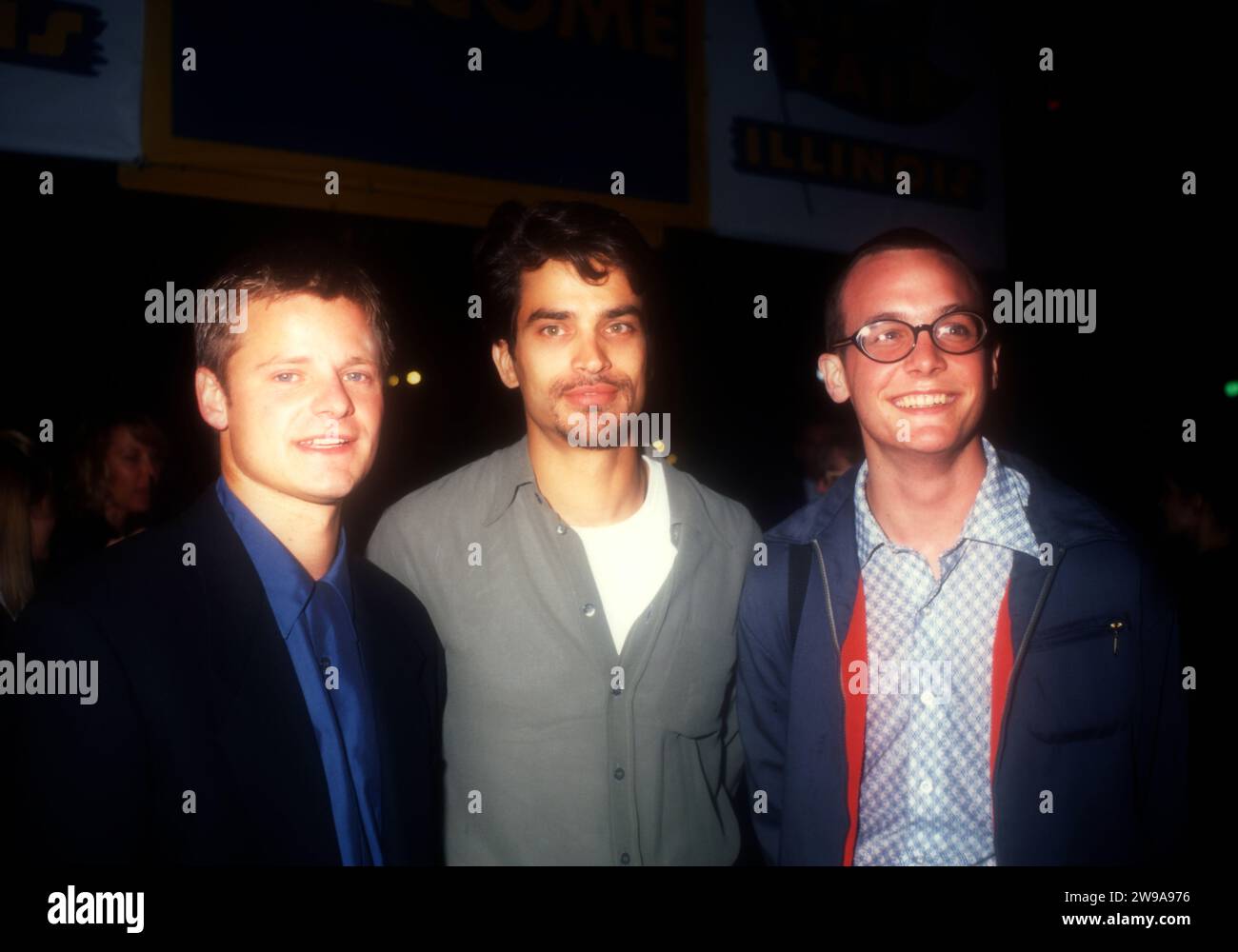 Century City, California, USA 30th September 1996 (L-R) Actor Steve Zahn, Actor Johnathon Schaech and Actor Ethan Embry attend 20th Century StudioÕs ÔThat Thing You DoÕ Premiere at Century City Cineplex Odeon Theaters on September 30, 1996 in Century City, California, USA. Photo by Barry King/Alamy Stock Photo Stock Photo