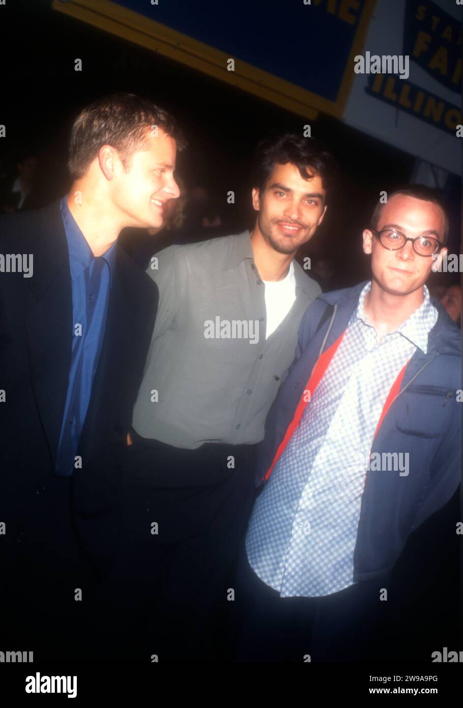 Century City, California, USA 30th September 1996 (L-R) Actor Steve Zahn, Actor Johnathon Schaech and Actor Ethan Embry attend 20th Century StudioÕs ÔThat Thing You DoÕ Premiere at Century City Cineplex Odeon Theaters on September 30, 1996 in Century City, California, USA. Photo by Barry King/Alamy Stock Photo Stock Photo