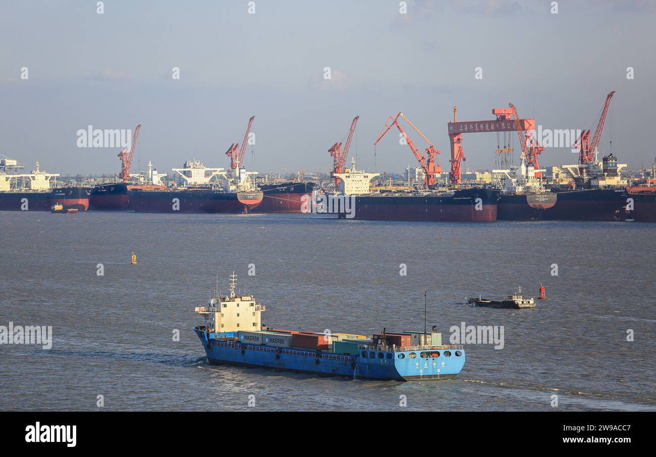 Shanghai Shipyard Co Ltd (CSSC) with new bulk carrier cargo ships