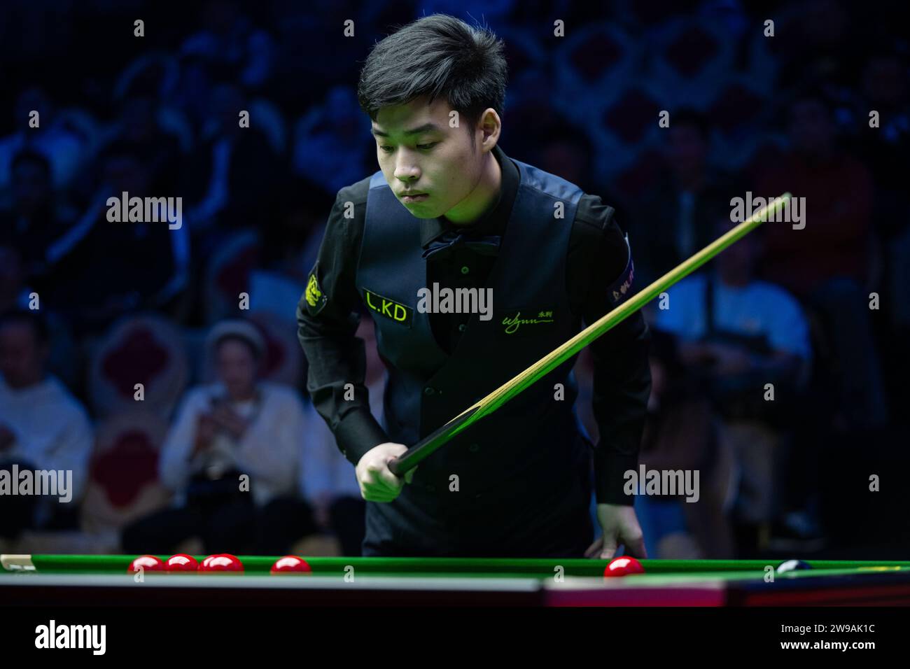 Macau, China. 26th Dec, 2023. Si Jiahui of China competes during the