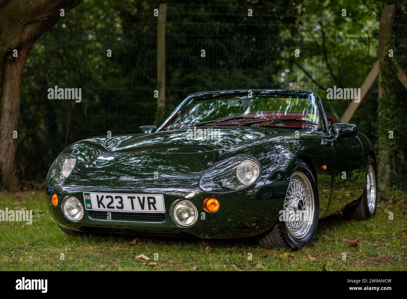 1992, TVR Griffith 400, on display at the Bicester Heritage Scramble on 8th October 2023. Stock Photo