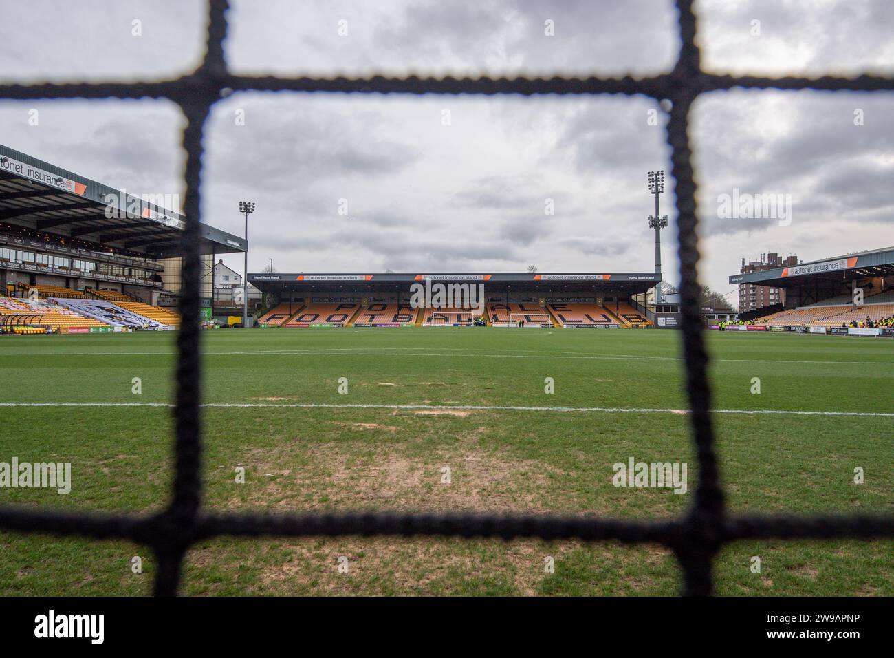 A general view of Vale Park, Home of Port Vale, ahead of the Sky Bet League 1 match Port Vale vs Barnsley at Vale Park, Burslem, United Kingdom, 26th December 2023 (Photo by Craig Thomas/News Images) in, on 12/26/2023. (Photo by Craig Thomas/News Images/Sipa USA) Credit: Sipa USA/Alamy Live News Stock Photo