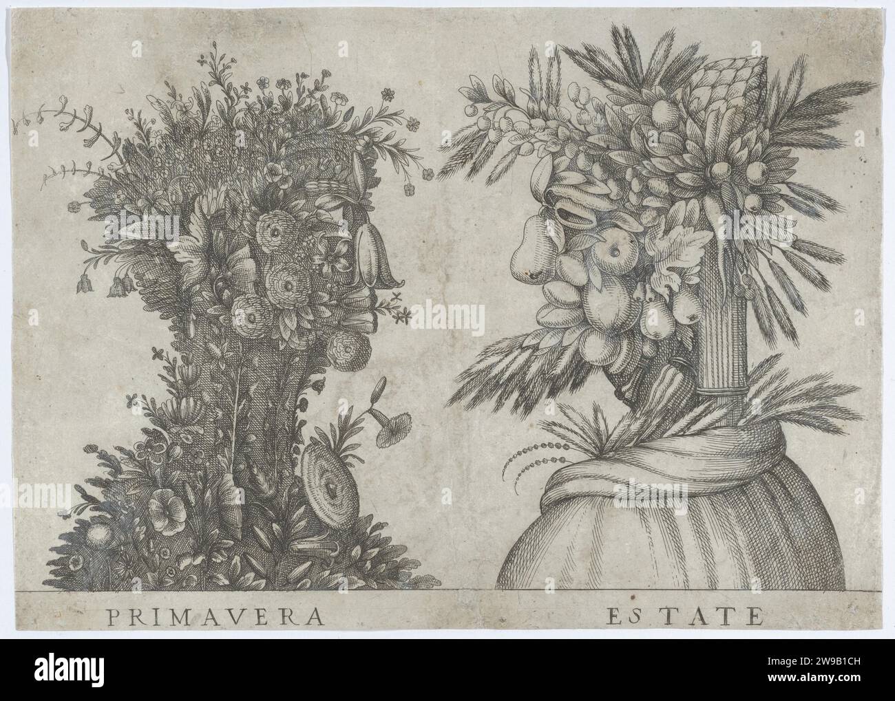 Giuseppe arcimboldo seasons hi-res stock photography and images - Alamy