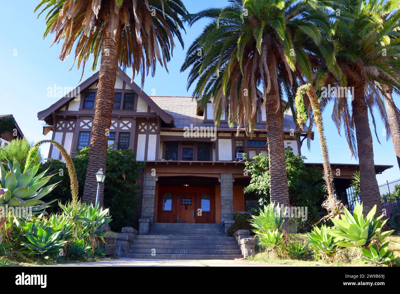 Los Angeles, California BoyleBarmore House at 1317 Alvarado Terrace