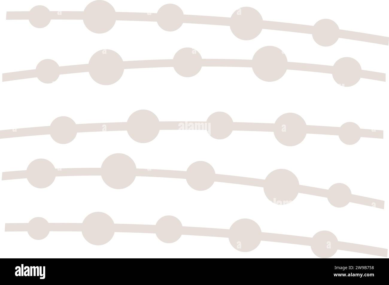Abstract lines and spheres Stock Vector Images - Alamy