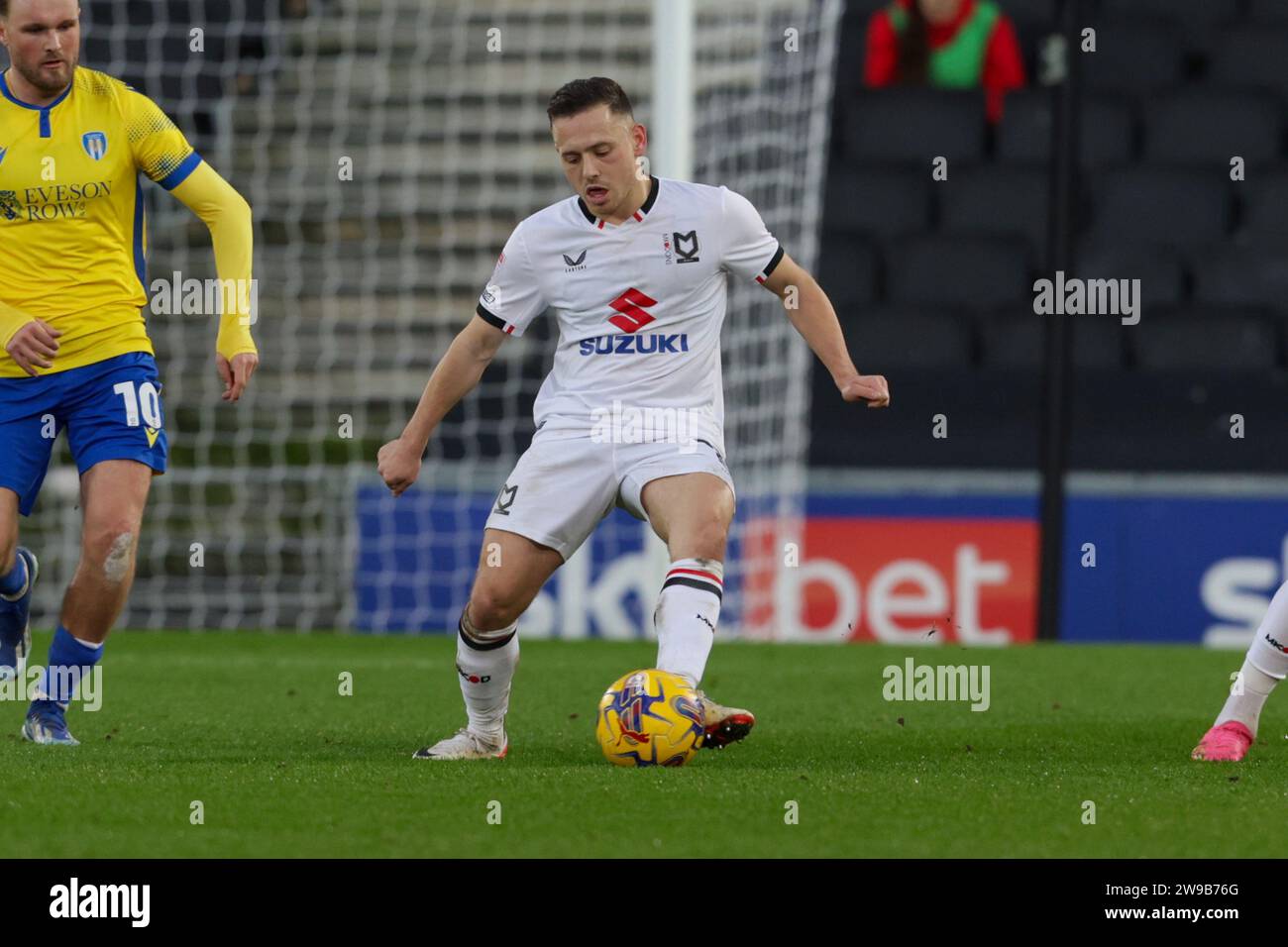 Milton Keynes Dons Jack Payne during the first half of the Sky Bet