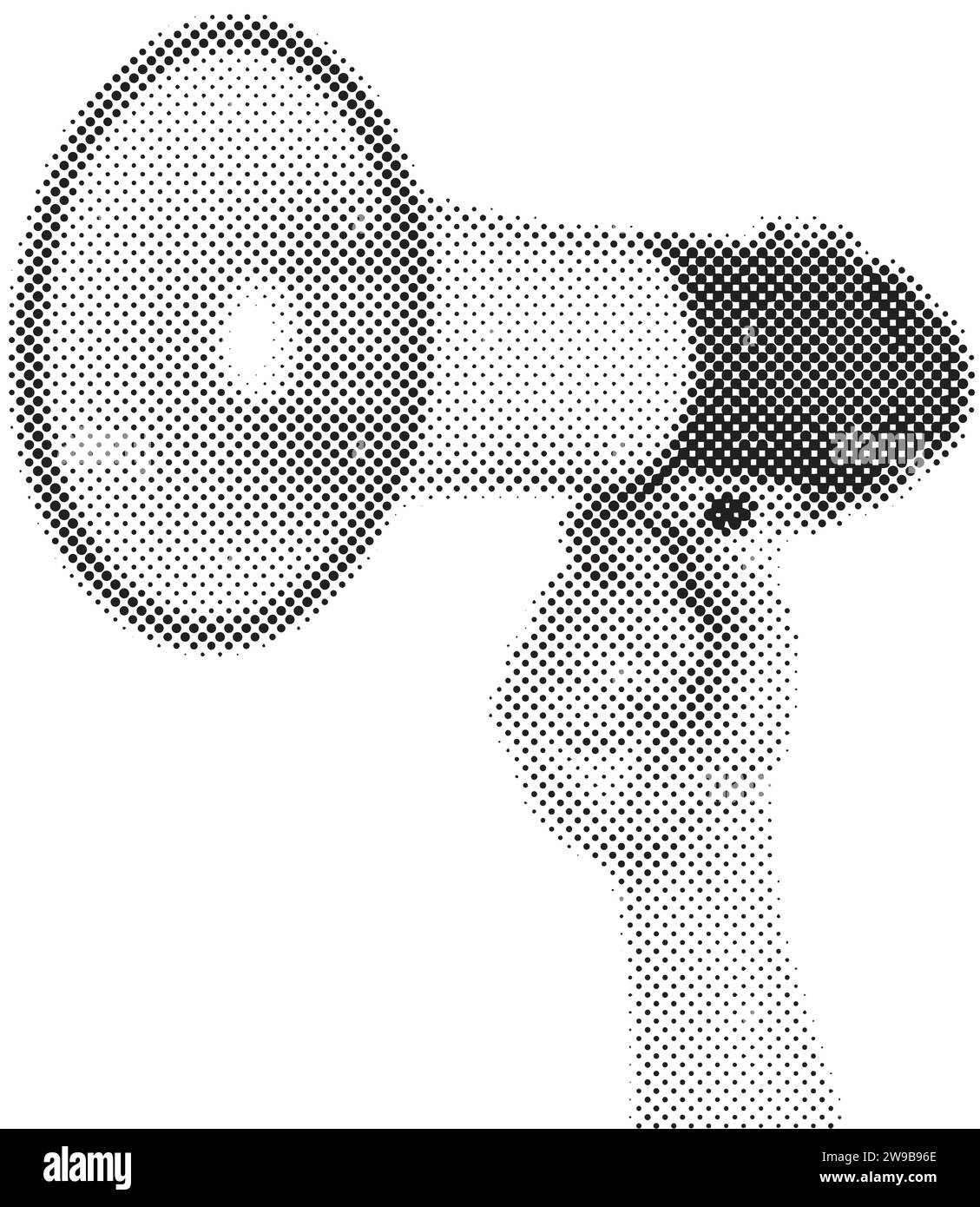 Microphone in megaphone Stock Vector Images - Page 2 - Alamy
