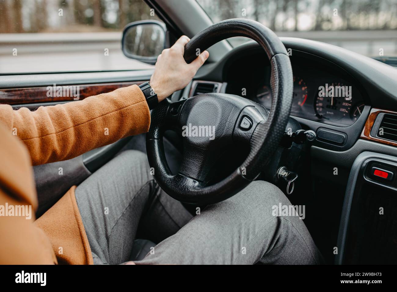 Man drives car on hi-res stock photography and images - Alamy