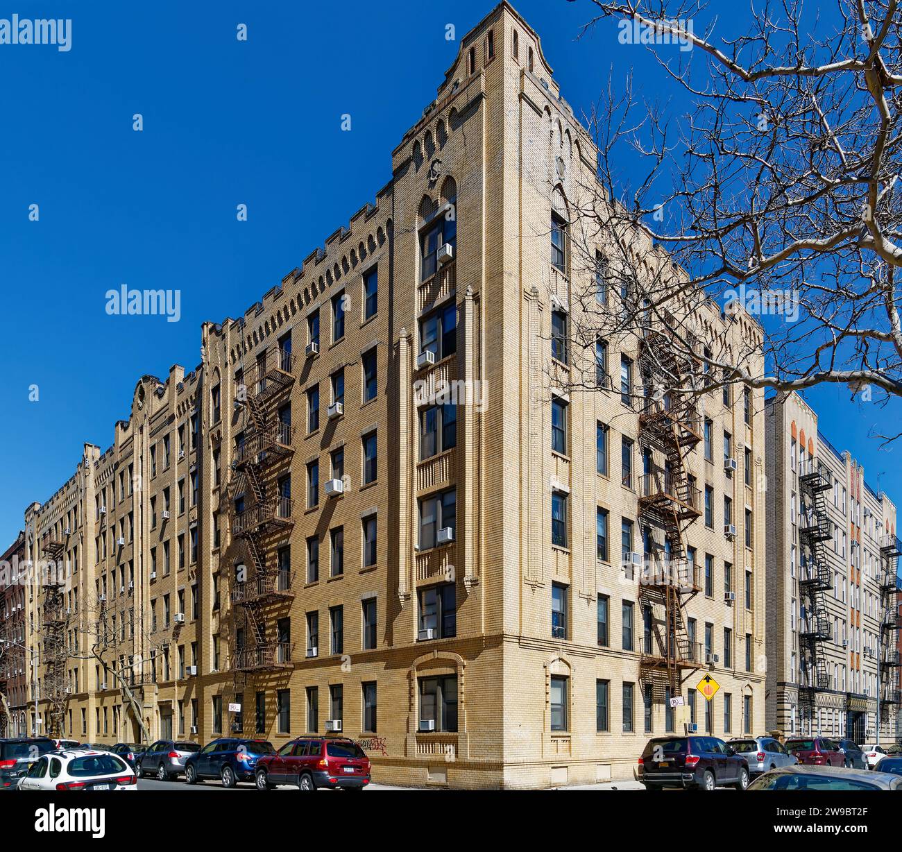 3133 Brighton 7th Street is a sixstory brick apartment building with