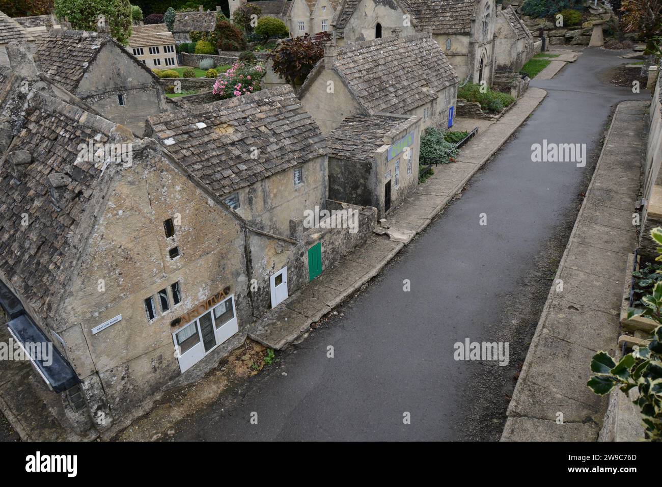 Model Village Cotswolds England Bourton on the water UK England house