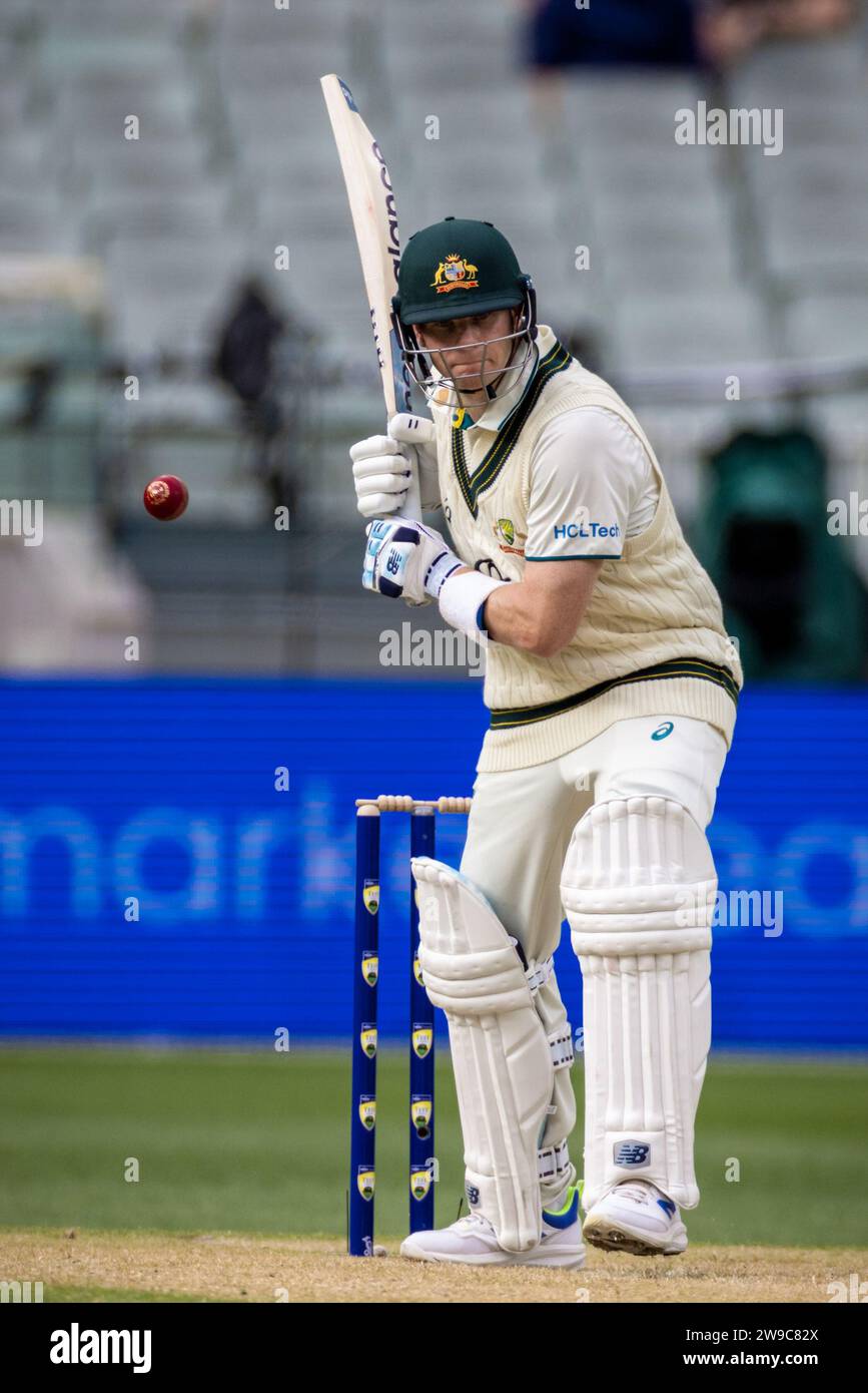 Melbourne, Australia, 26 December, 2023. Steve Smith of Australia