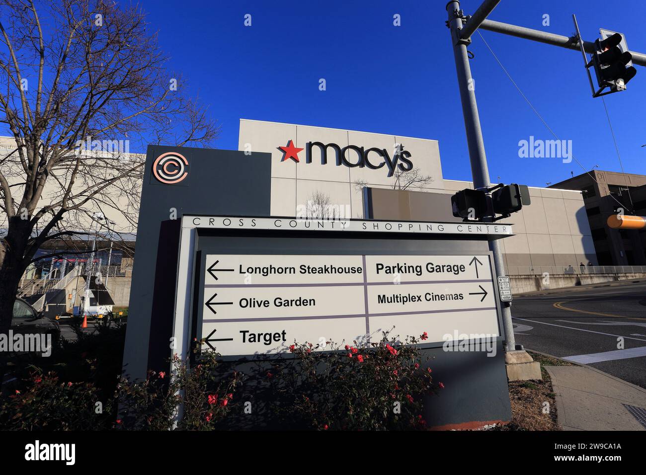 Macys department store Cross County Center Yonkers NY Stock Photo Alamy