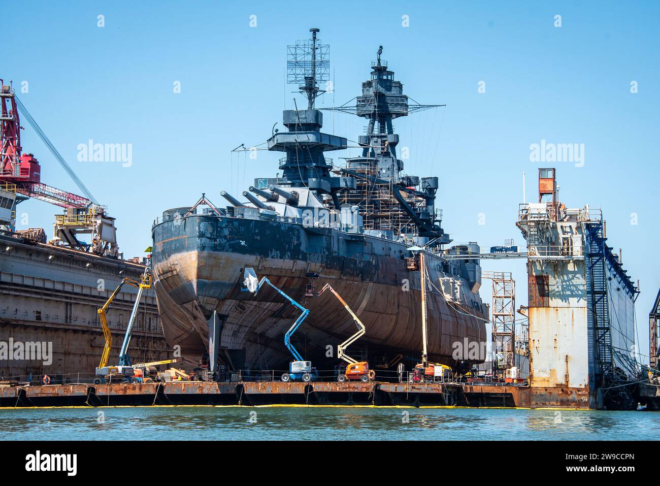 The USS Texas, a U.S. Navy New Yorkclass battleship that served in
