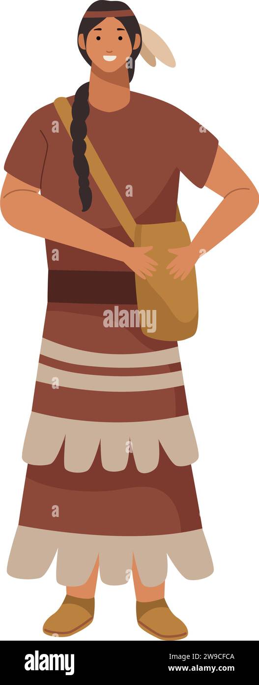 native american woman Stock Vector Image & Art - Alamy