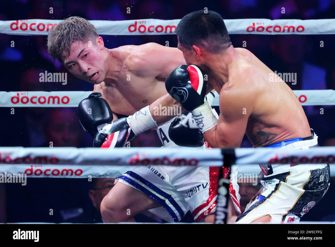 Naoki Inoue Tokyo, Japan. 26th Dec, 2023. (L-R) Naoya Inoue (JPN), Marlon Tapales ...