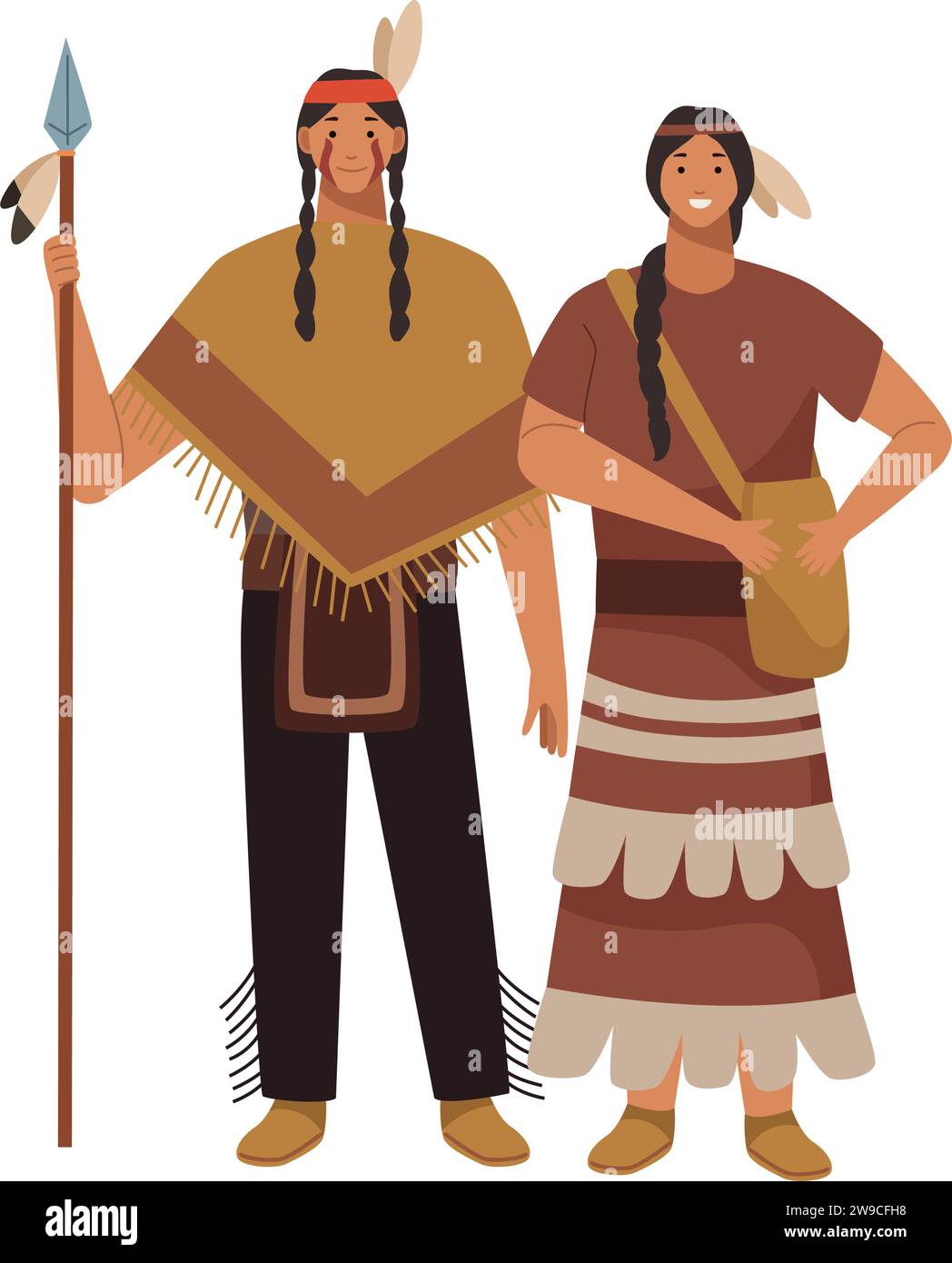 Indian warrior woman Cut Out Stock Images & Pictures - Alamy