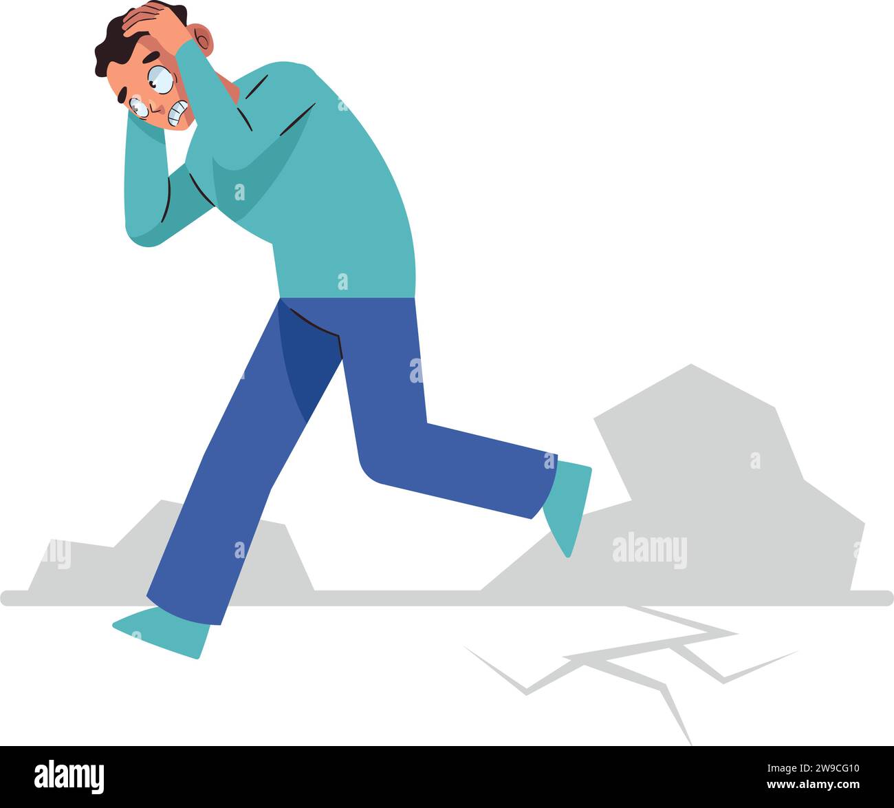 Earthquake hiding hi-res stock photography and images - Alamy