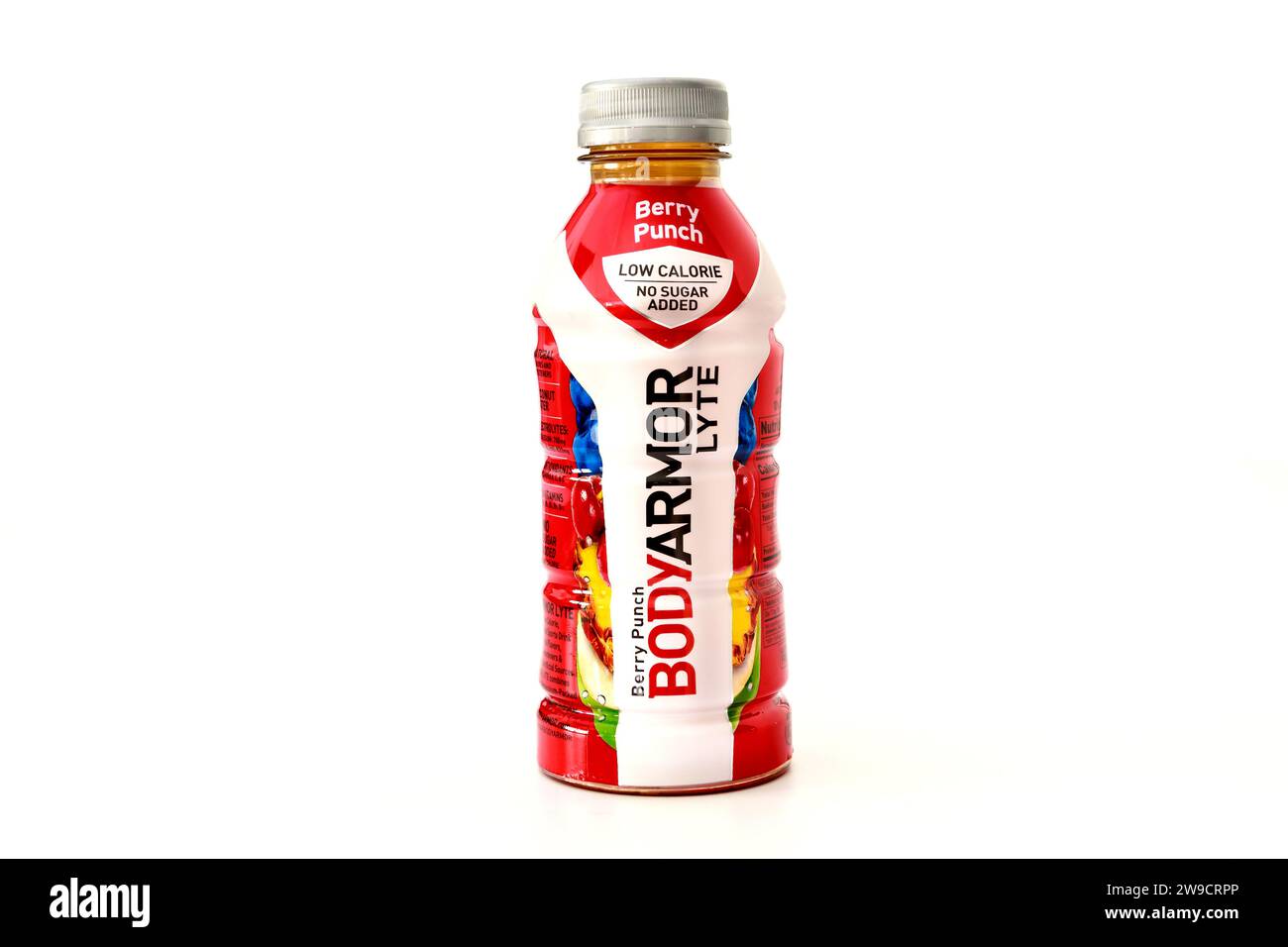 Bodyarmor Berry Punch sports drinks Stock Photo Alamy