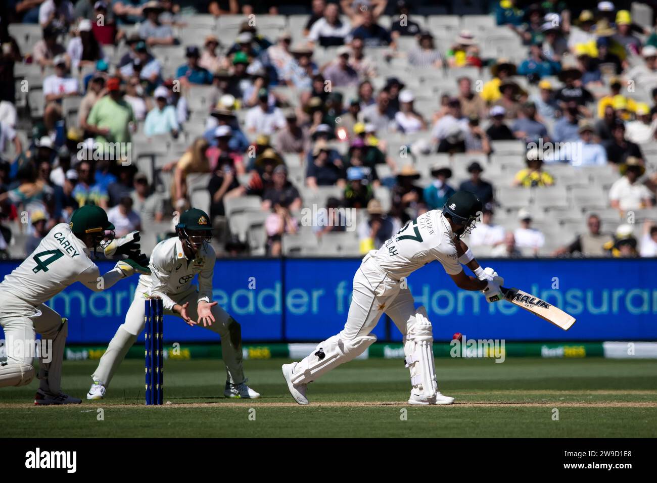 Melbourne, Australia, 27 December, 2023. Abdullah Shafique of Pakistan