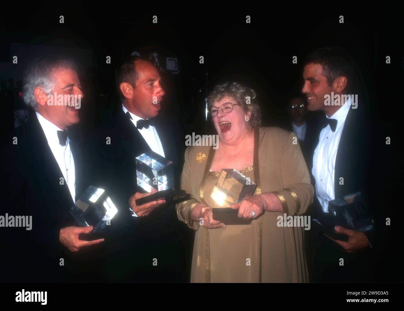Hollywood, California, USA 5th October 1996 (LR) Journalist Nick