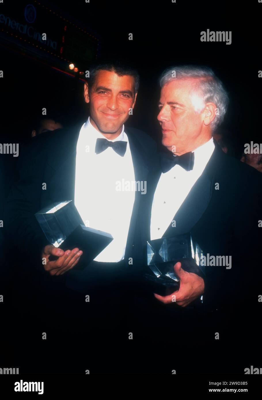 Hollywood, California, USA 5th October 1996 (L-R) Actor George Clooney