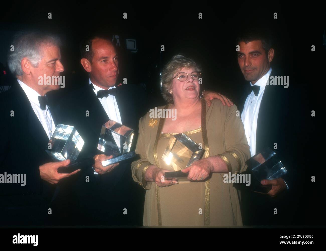 Hollywood, California, USA 5th October 1996 (LR) Journalist Nick